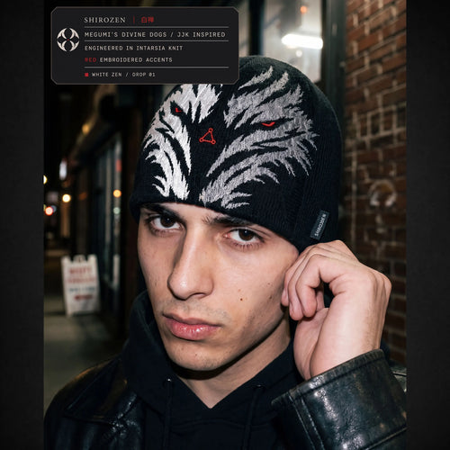 Split Wraith Knit Beanie