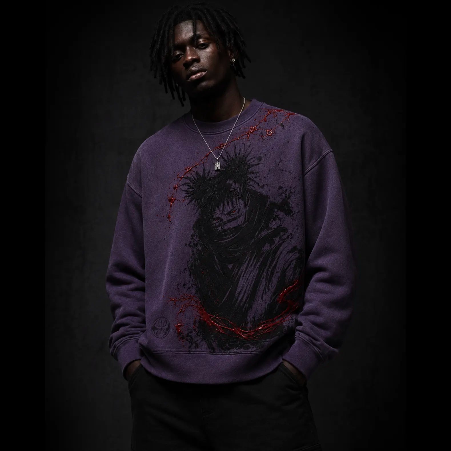 Cursed Crest Crewneck