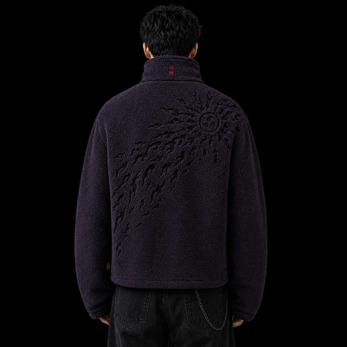 Raised Crest Fleece Jacket