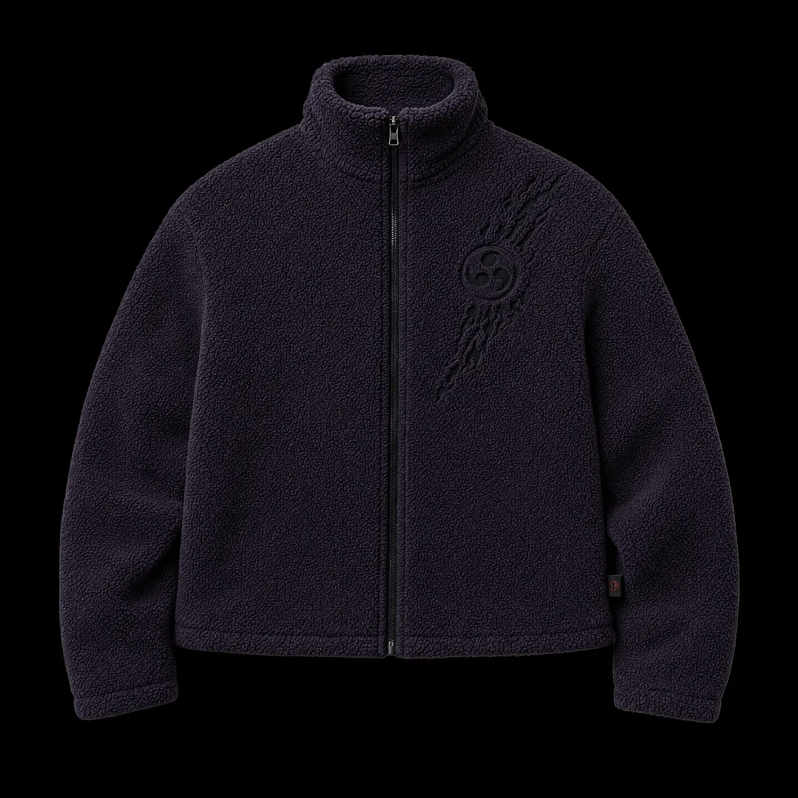 Raised Crest Fleece Jacket
