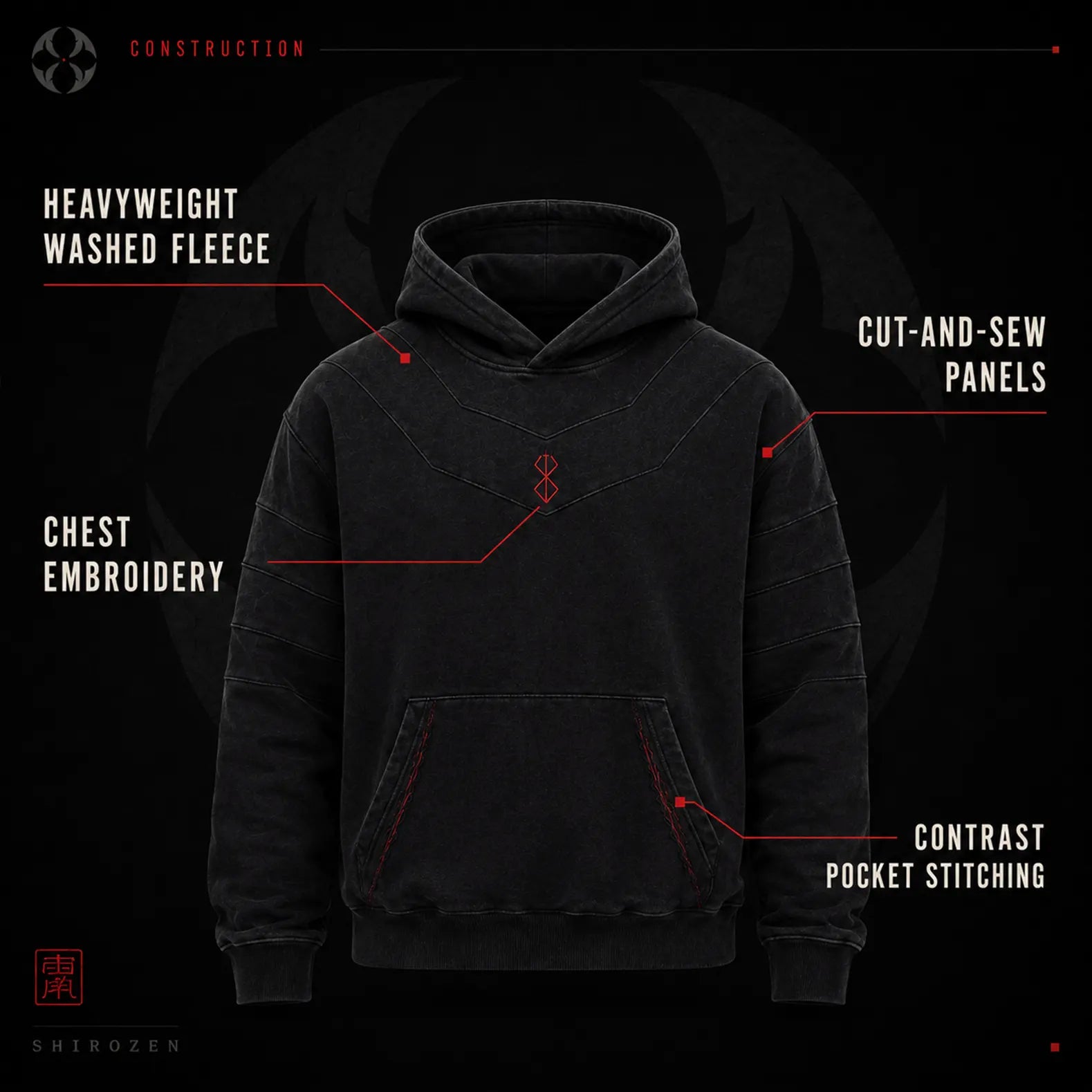 Structured Sacrifice Hoodie
