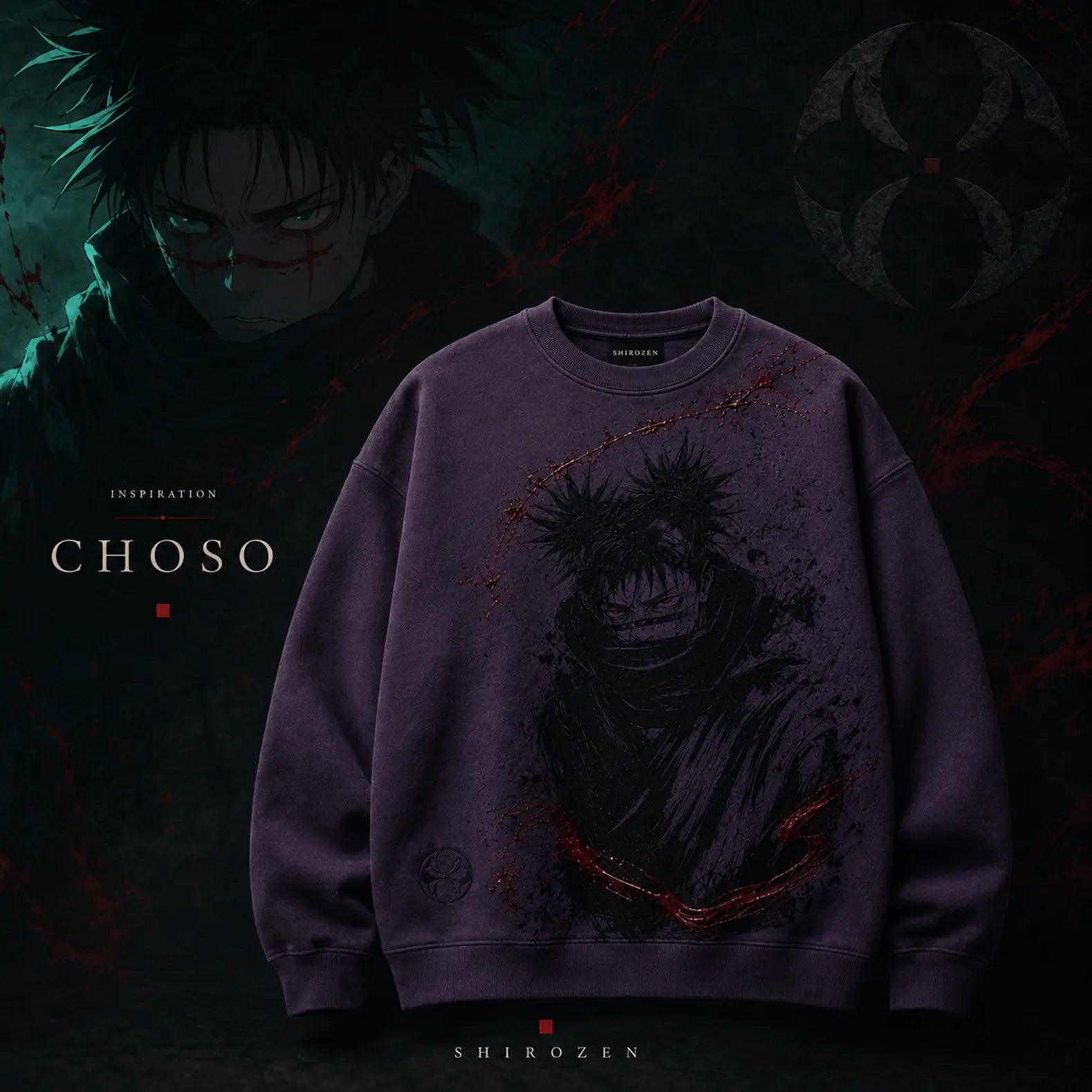 Cursed Crest Crewneck