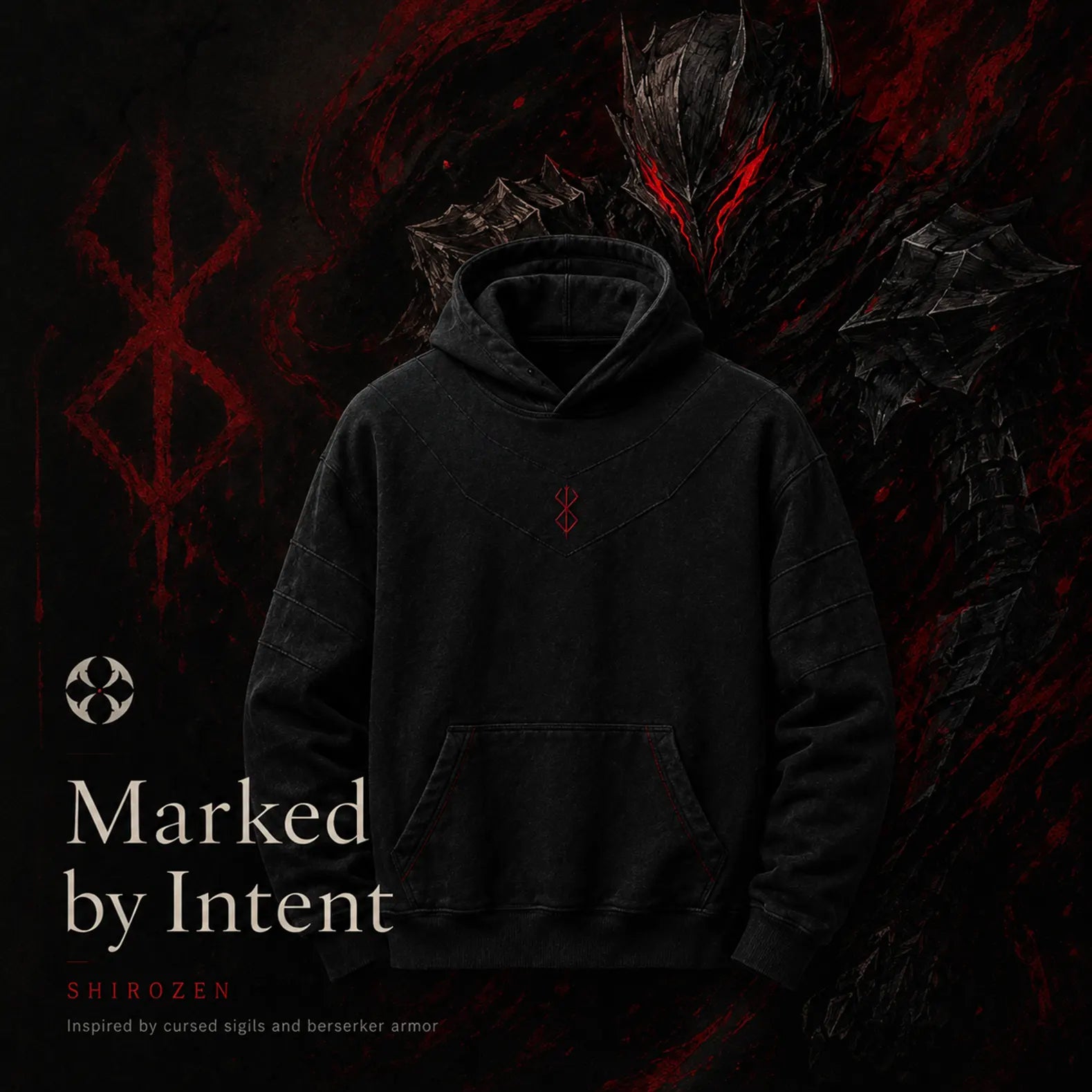 Structured Sacrifice Hoodie