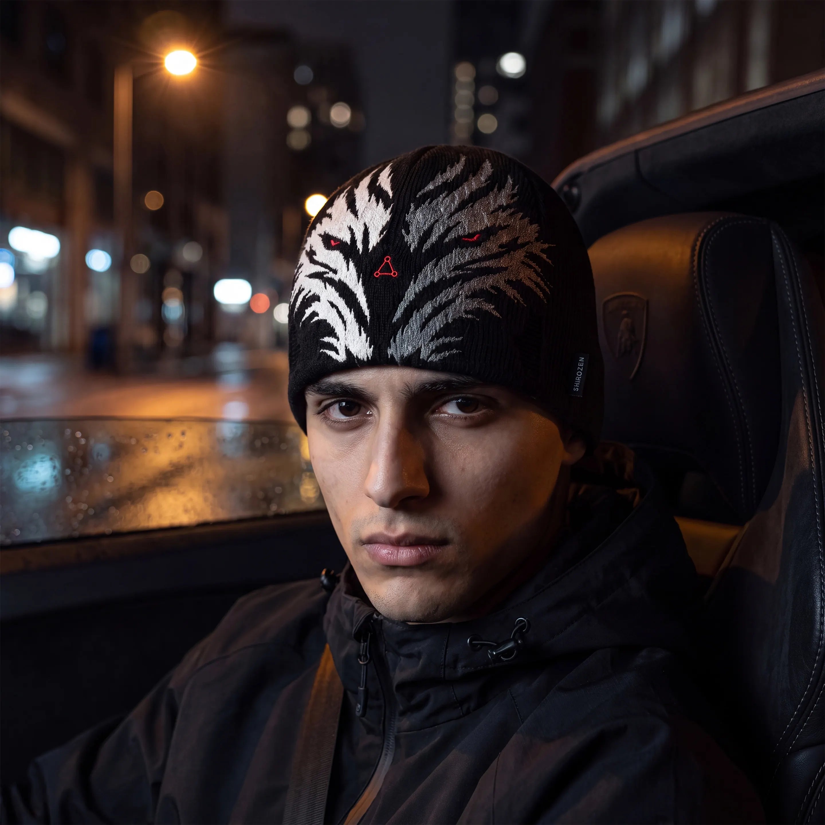 Split Wraith Knit Beanie