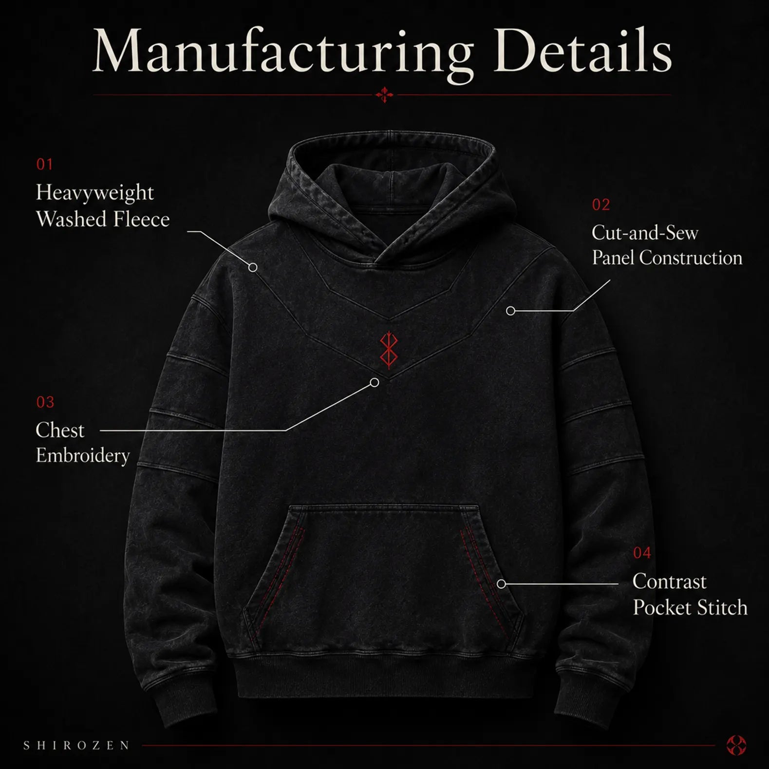 Structured Sacrifice Hoodie